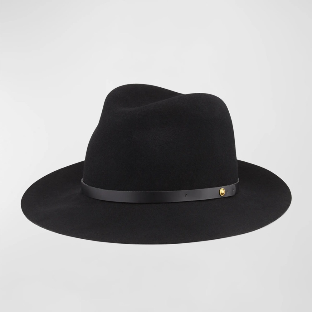 Rag and bone - Floppy Brim Wool Fedora Hat
